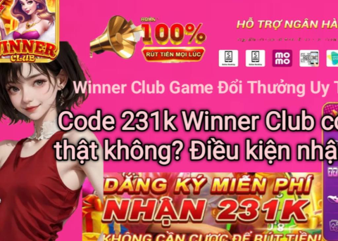 Giải đáp code 231k Winner Club có thật hay không.